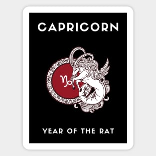 CAPRICORN / Year of the RAT Magnet